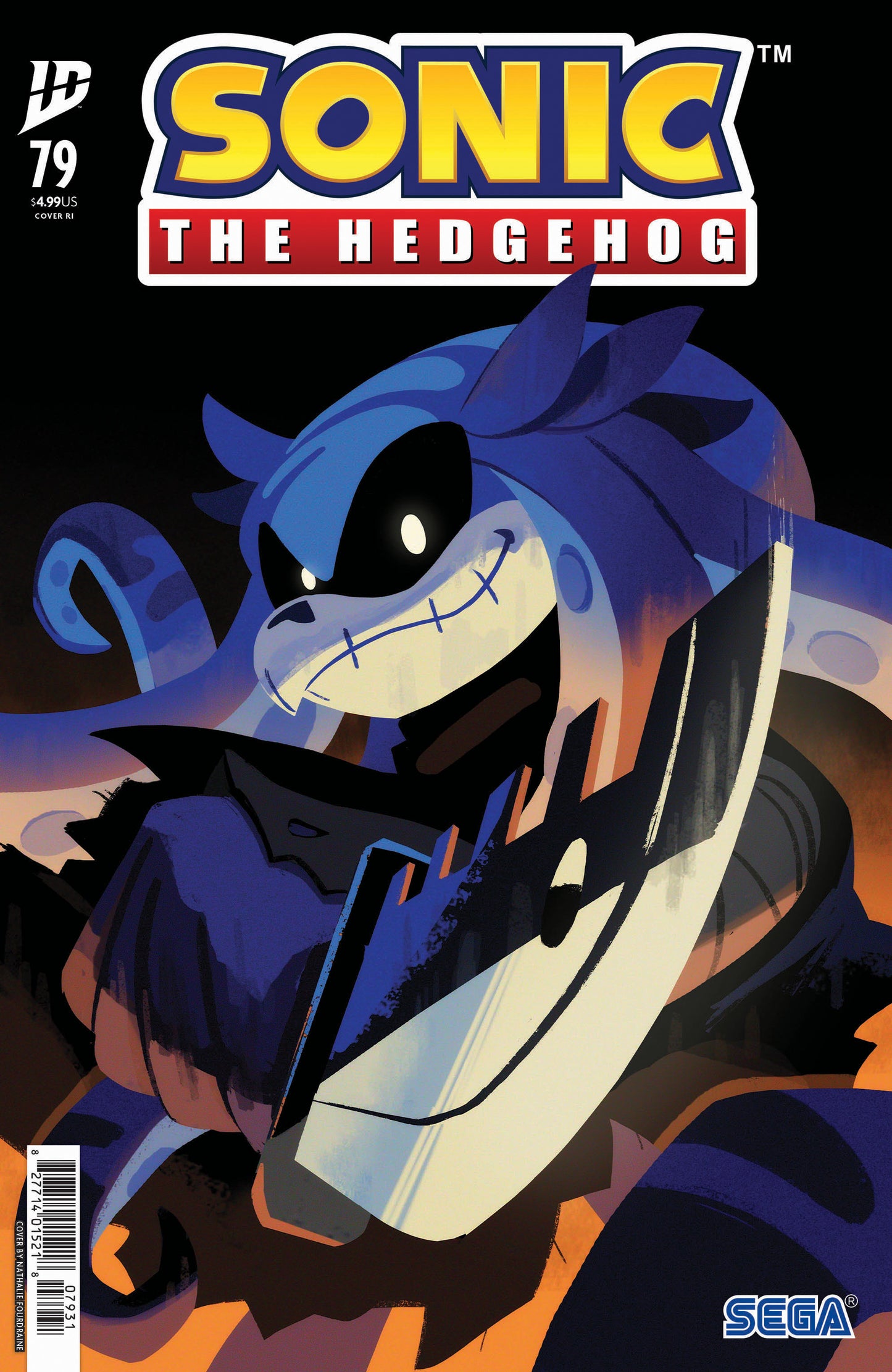 Sonic The Hedgehog #79 1:10 Fourdraine Variant