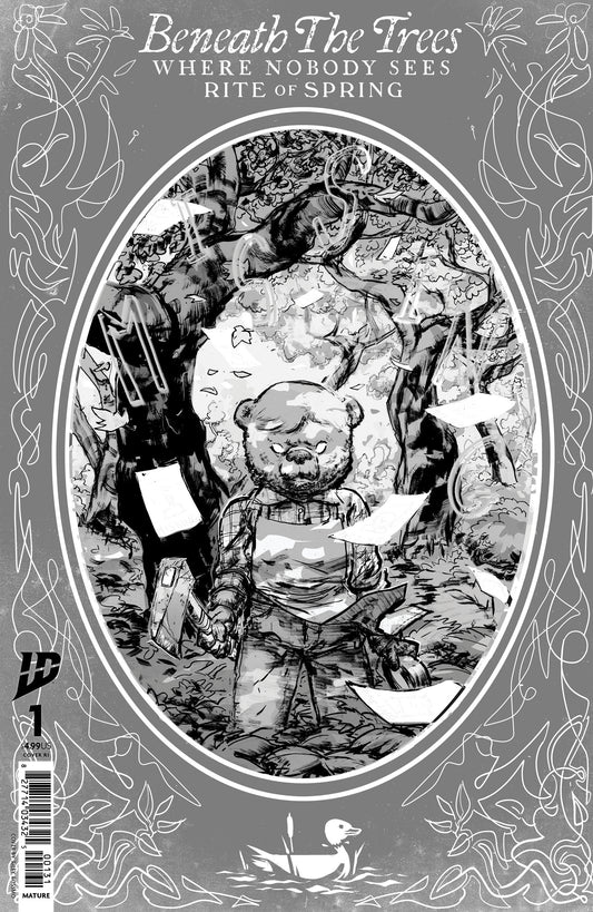 Beneath The Trees Where Nobody Sees: Rite Of Spring #1 Variant 1:50 (Rossmo Storybook Variant Black & White)