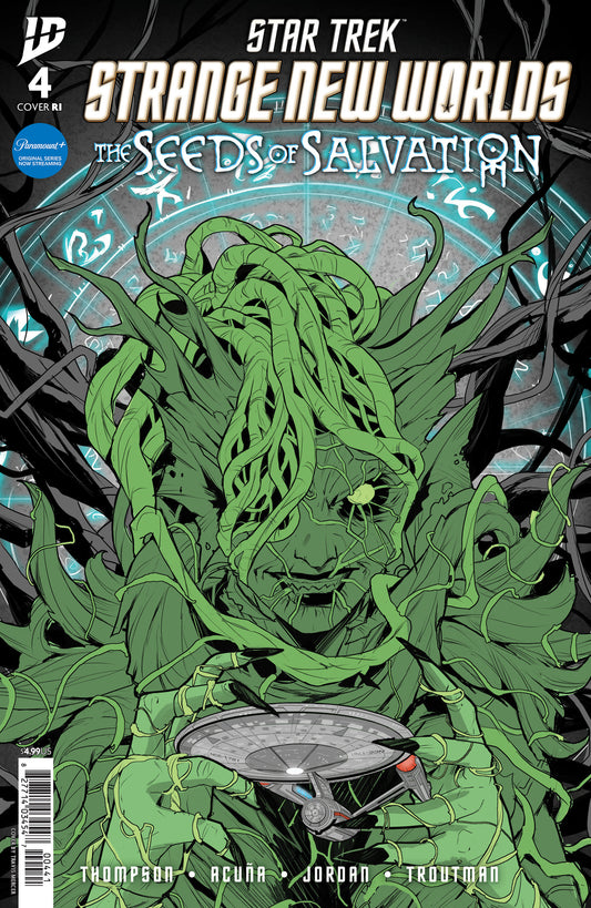 Star Trek: Strange New Worlds  The Seeds Of Salvation #4 Variant Ri (10) (Mercer Black & White)