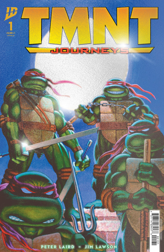 Teenage Mutant Ninja Turtles: Journeys #1 1:10 Variant Foil (Laird & Dooney)