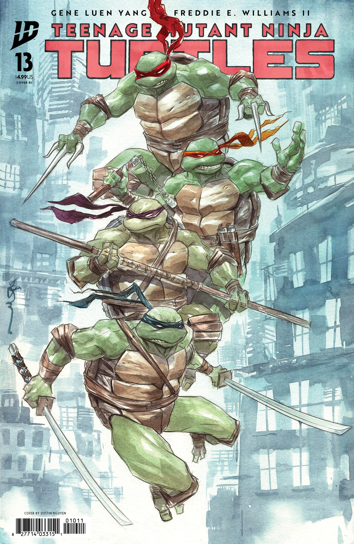 Teenage Mutant Ninja Turtles #13 1:100 (Nguyen)
