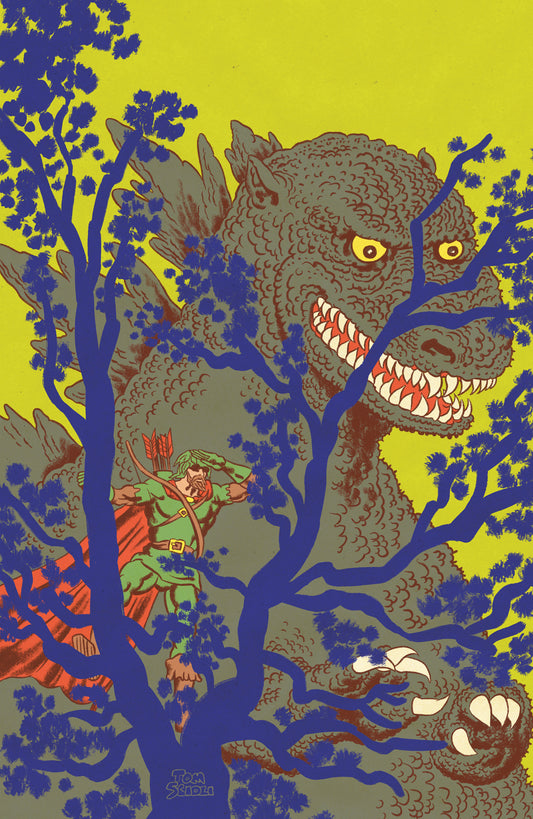 Godzillas Monsterpiece Theatre Presents: Romeo & Juliet & Godzilla 1:10 (Scioli Robin Hood Variant)