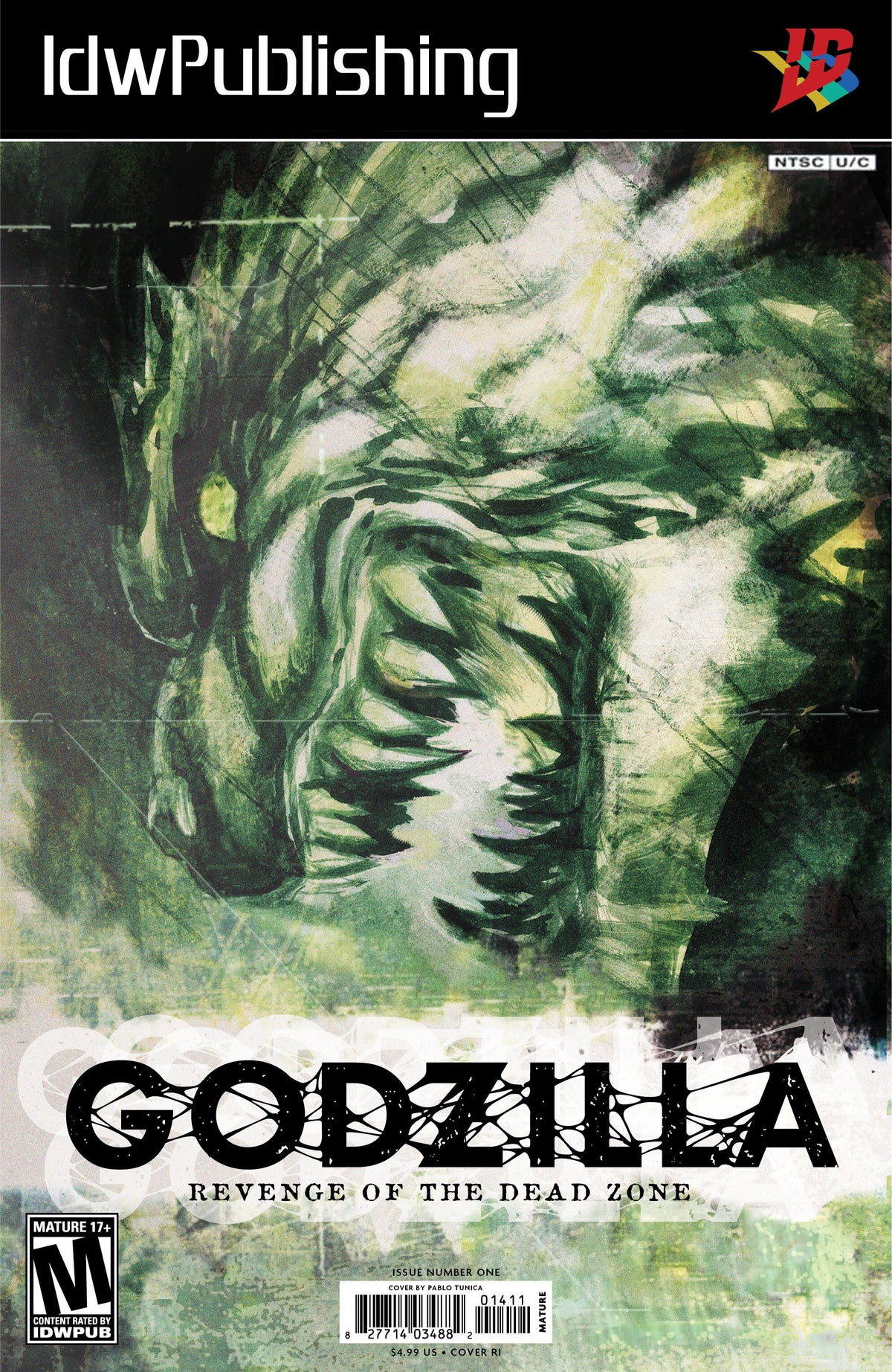Godzilla: Revenge Of The Deadzone [Kai Sei Era] #1 1:10 (Tunica Videogame Homage Variant)