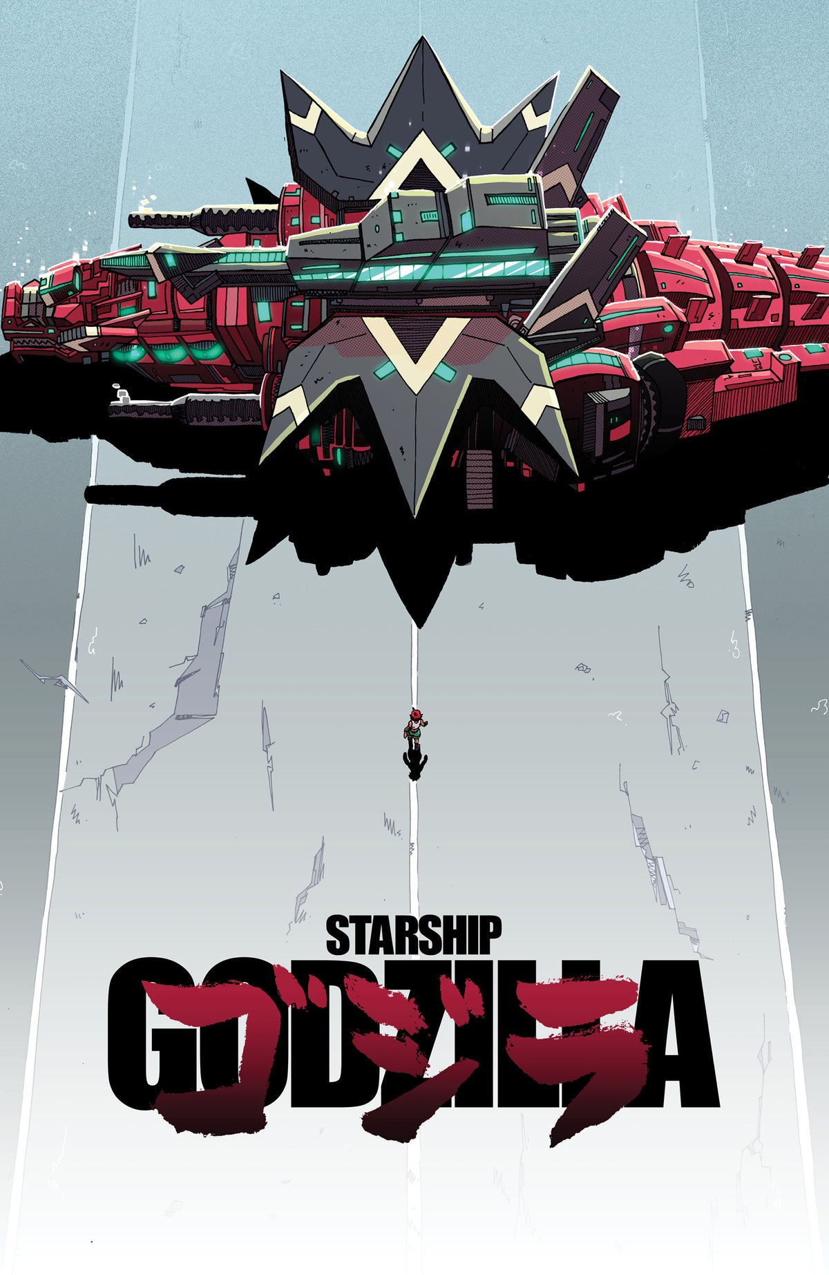 Starship Godzilla: Invasion X [Kai Sei Era] #1 1:10 (Joyce Movie Homage Cover)