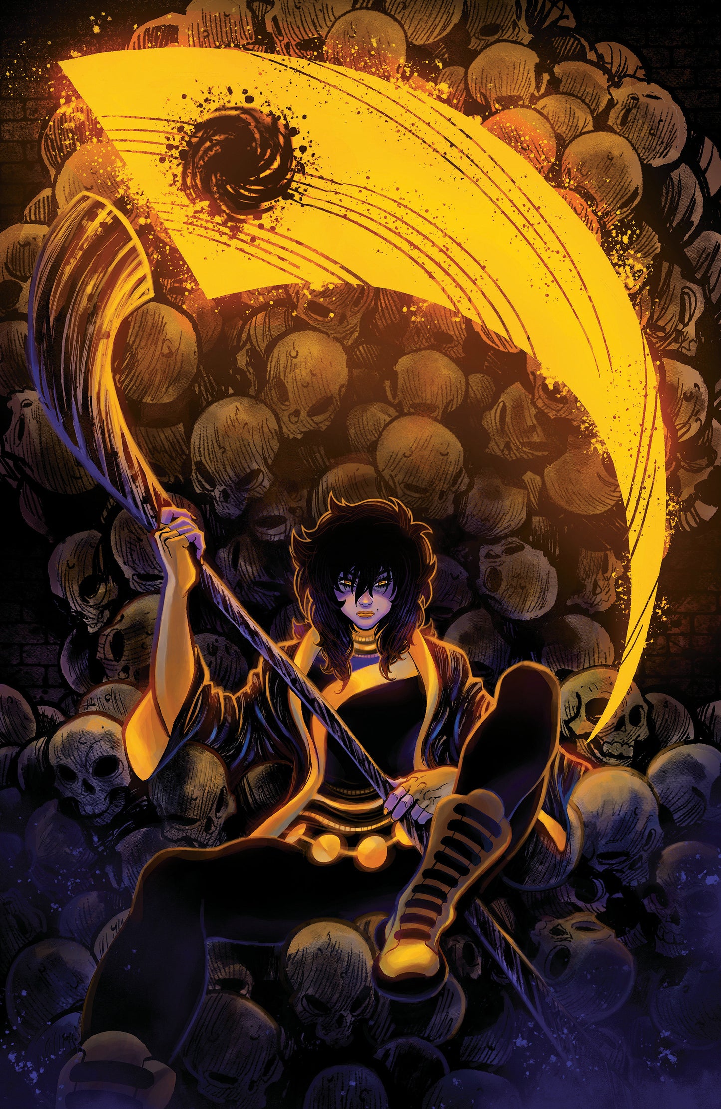 Grim #25 F 1:15 Variant Edition (Full Art, Flaviano)