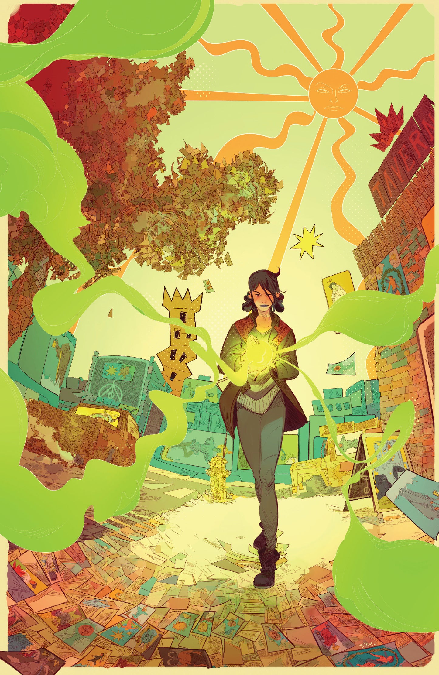 Minor Arcana #7 G Unlockable One Per Store Variant (Full Art, Simeone)
