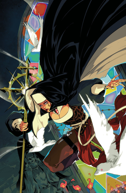 Marian Heretic #1 Zc 1:10 Variant Edition 2nd Print (Full Art, Foil Stamp, Jaro)