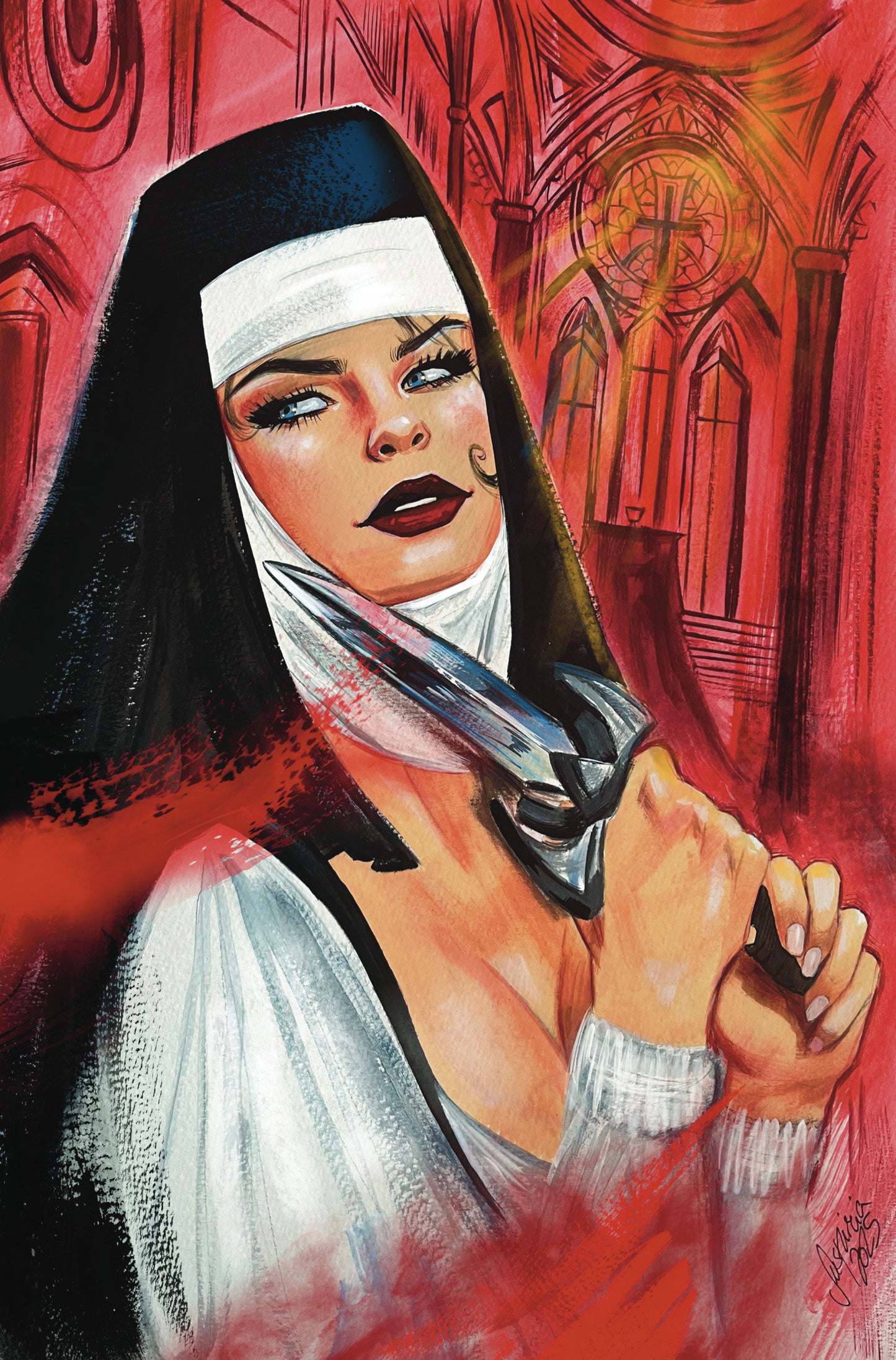 Marian Heretic #1 F 1:25 Variant Edition (Full Art, Vilchez)