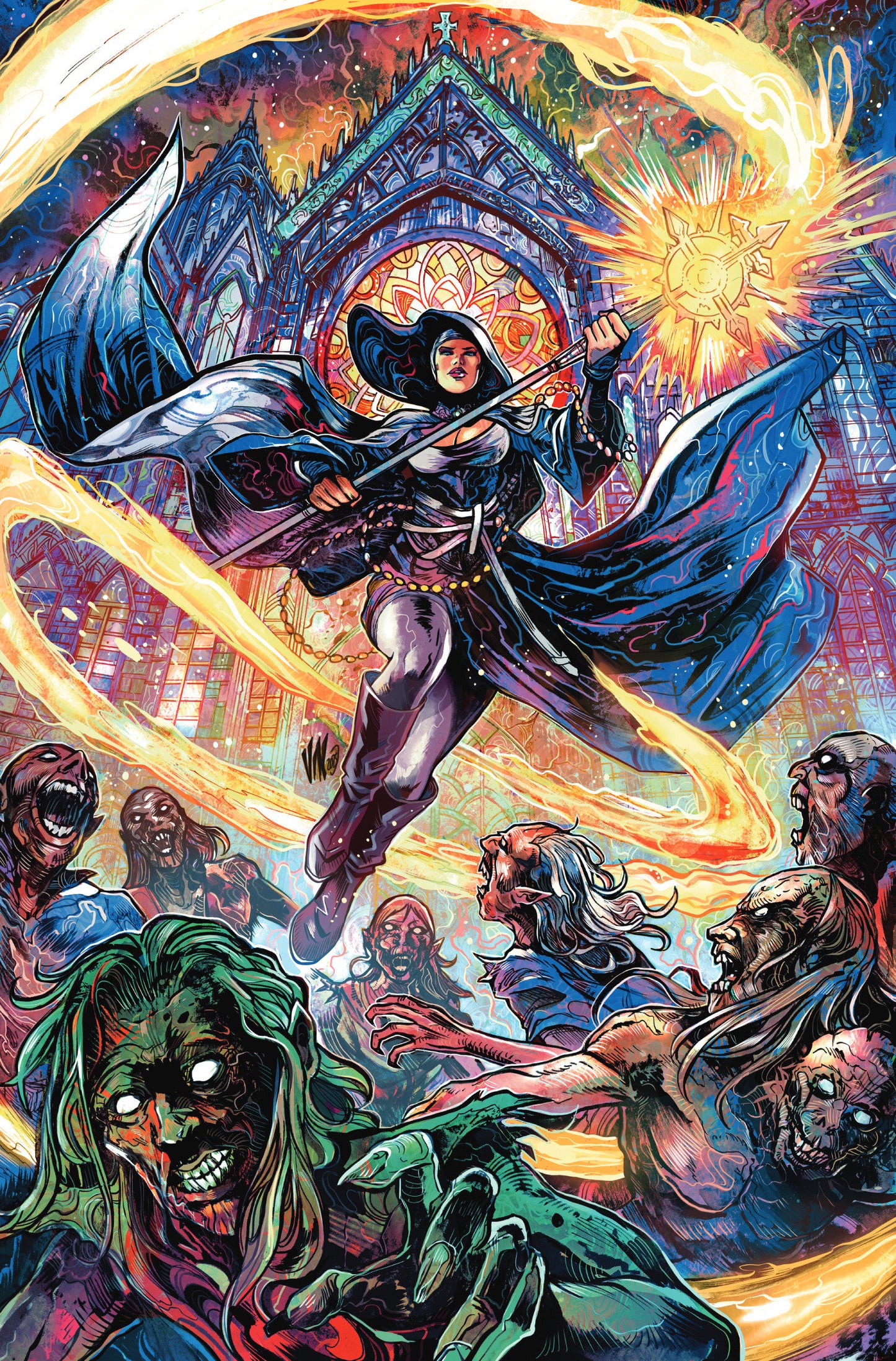 Marian Heretic #1 J 1:50 Variant Edition (Full Art, Riccardi)