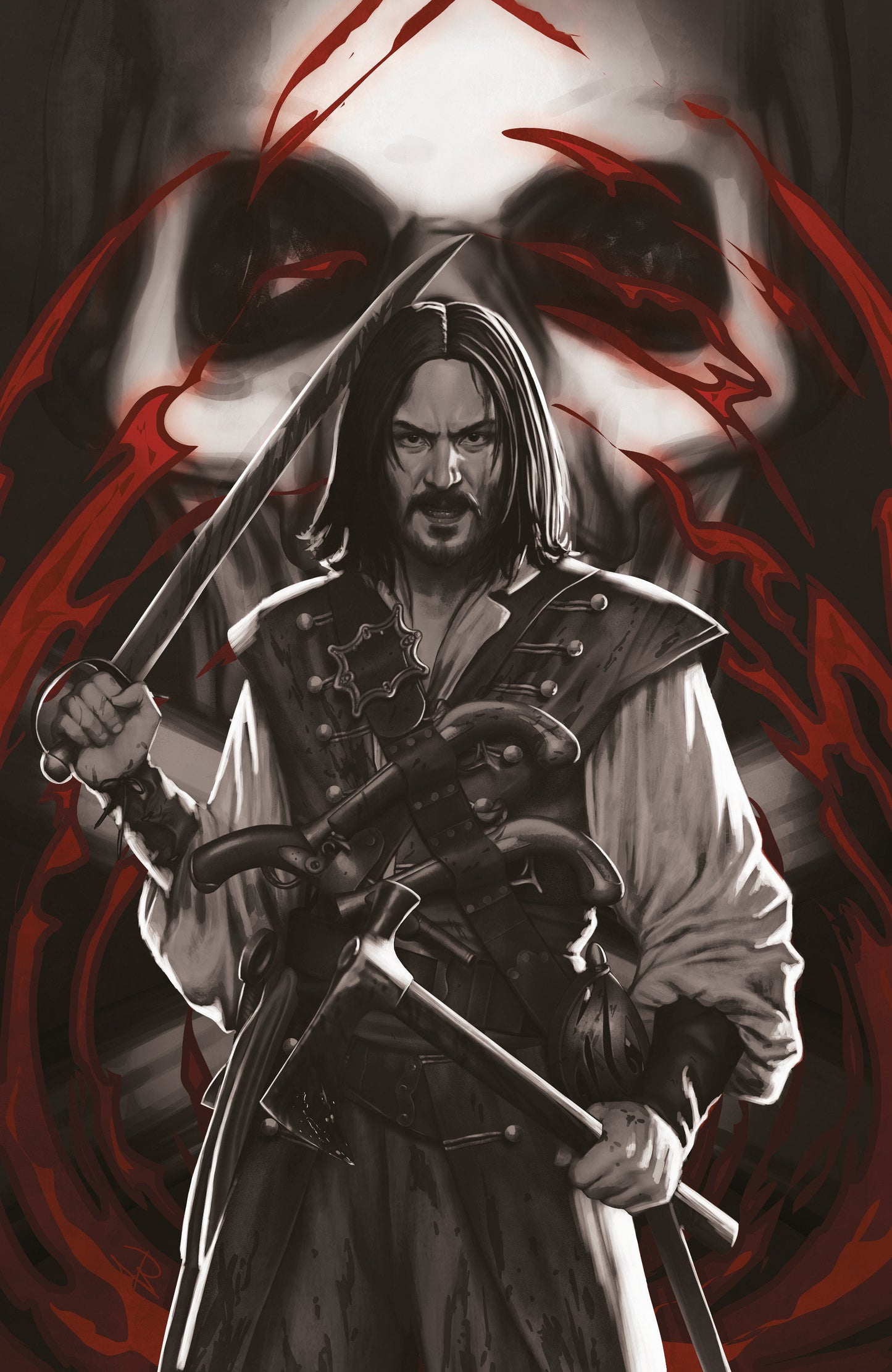 BRZRKR: The Bleeding Tide #1 F 1:10 Variant Edition (Full Art, Puebla)