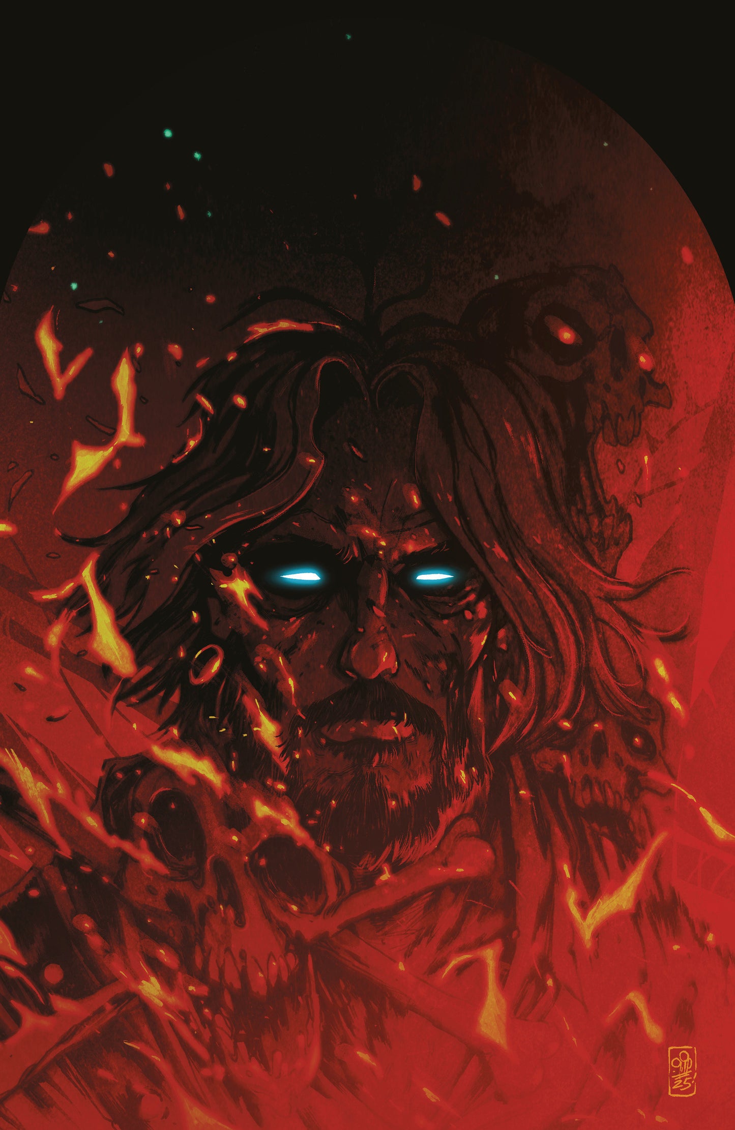 BRZRKR: The Bleeding Tide #1 G 1:20 Variant Edition Boom 20th Anniversary Variant (Full Art, Dialynas)