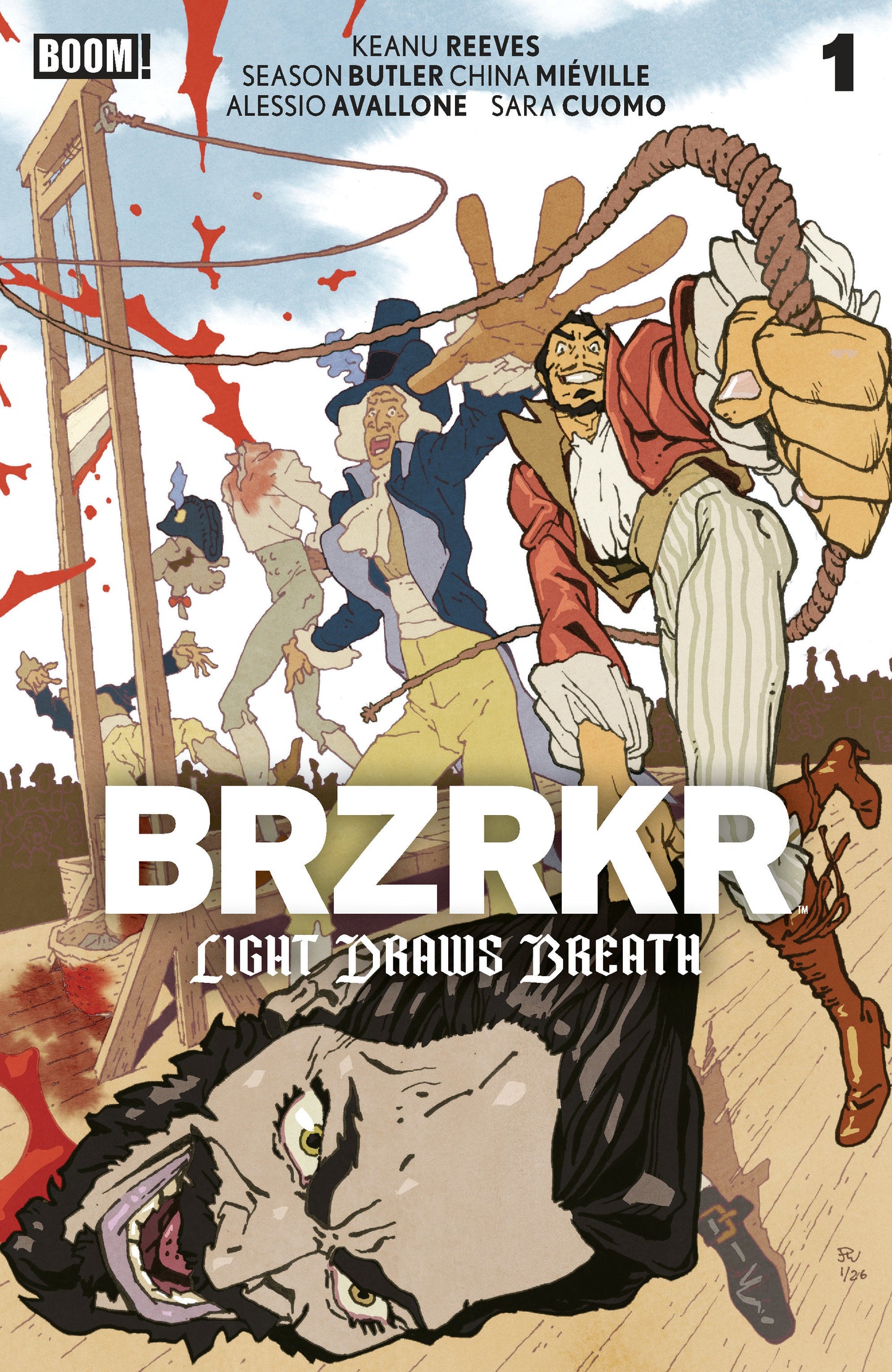 BRZRKR: Light Draws Breath #1 B Variant (Dressed, Wimberly)
