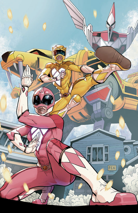 Mighty Morphin Power Rangers (2026) #3 F 1:10 Variant Edition Foil Variant (Full Art, Foil, Sevy)