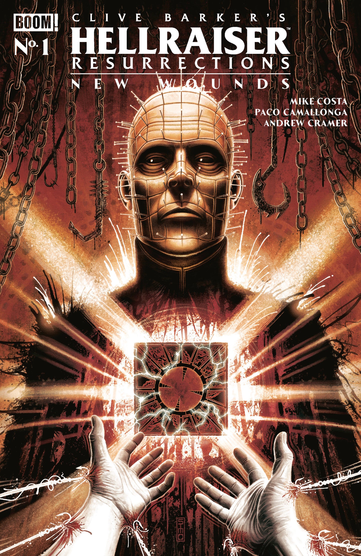 Hellraiser: Resurrections  - New Wounds #1 A Main (Dressed, Simpson)