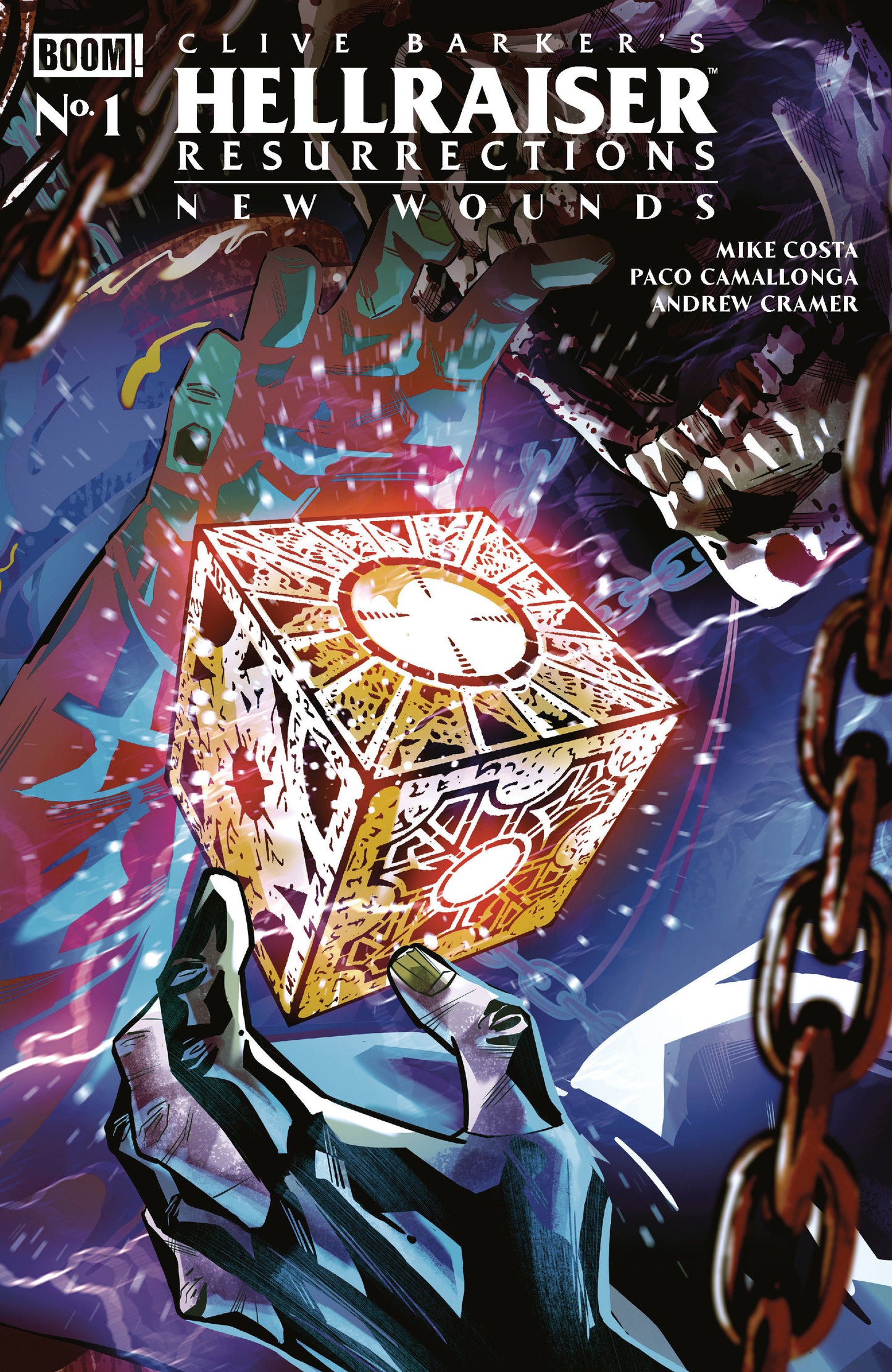 Hellraiser: Resurrections  - New Wounds #1 B Variant (Dressed, Sabbatini)