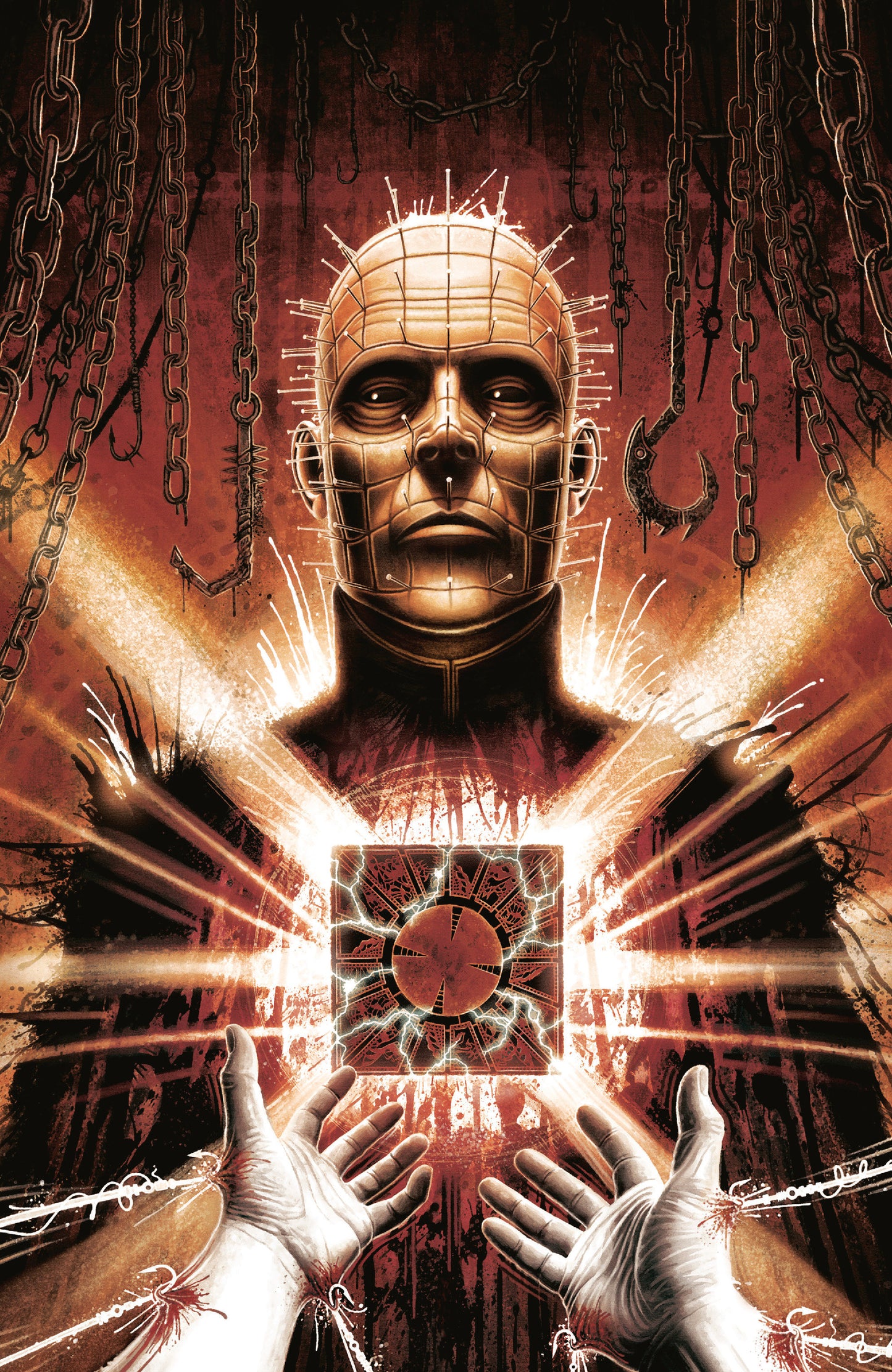 Hellraiser: Resurrections  - New Wounds #1 F Unlimited Variant (Full Art, Simpson)