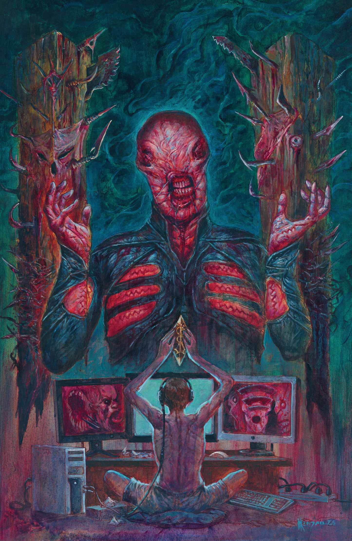 Hellraiser: Resurrections  - The Onanistic Ritual #1 F Unlimited Variant (Full Art, Kendall)
