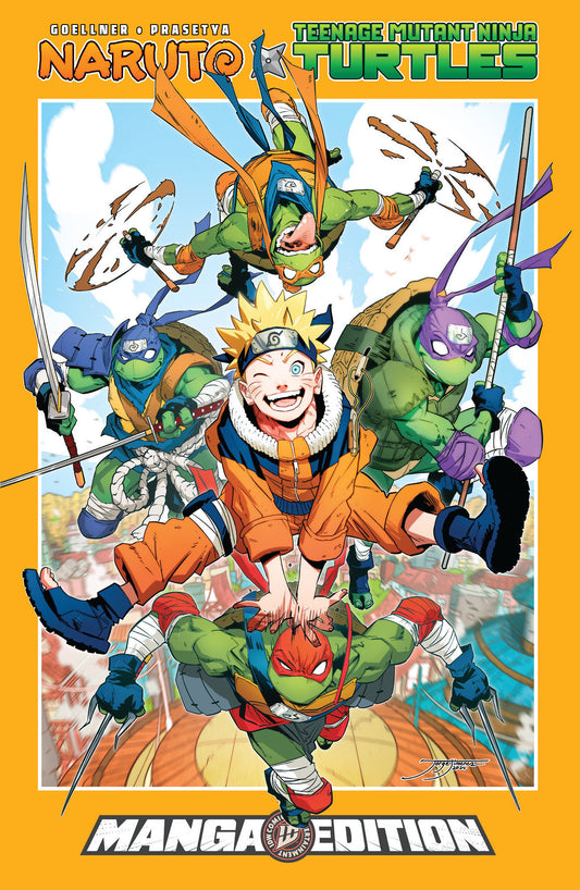 Naruto X Teenage Mutant Ninja Turtles: Manga Style Edition