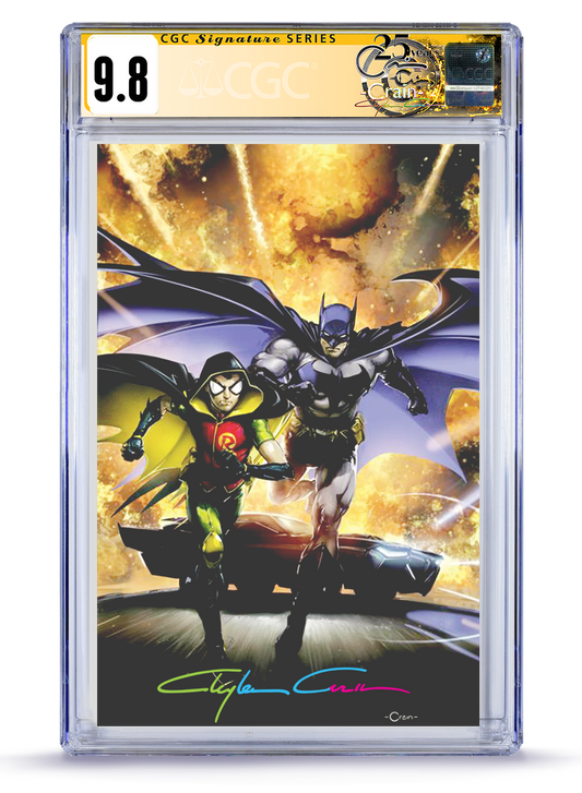 CGC Signature Series Infinity (3Color)  Signed  PREORDER: Trade Dress Batman & Robin No. 26