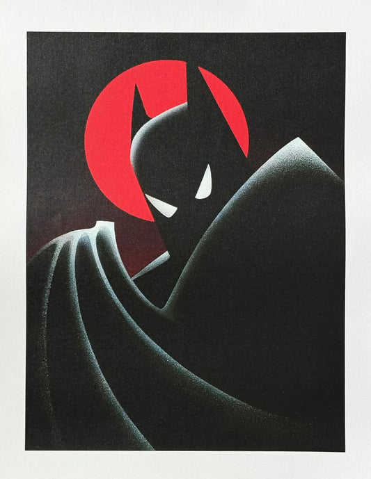 Batman: The Animated Series Promo 16x20 Canvas - Already Signed by John Calmette!!