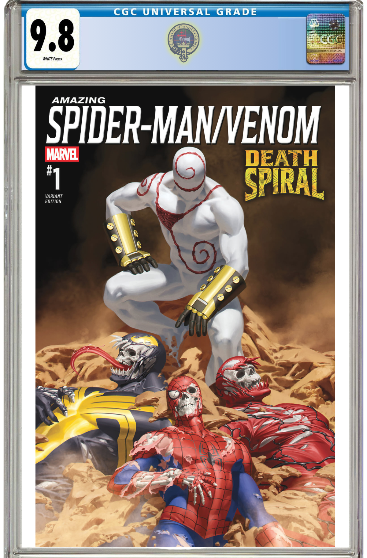 Amazing Spider-Man/Venom: Death Spiral #1 - Junggeun Yoon