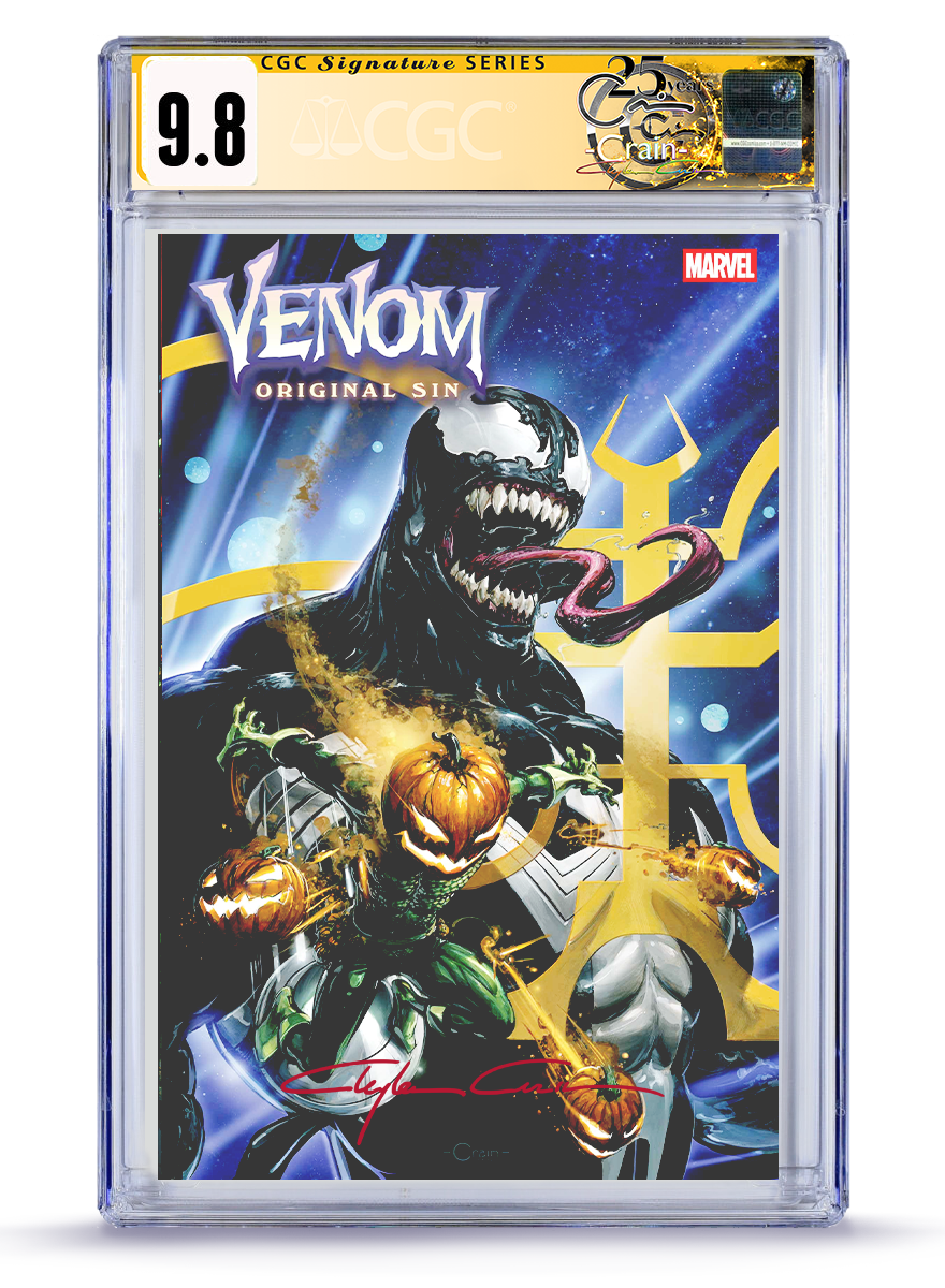 Venom Original Sin  No. 1  Classic Signature 9.8 CGC Signature Series