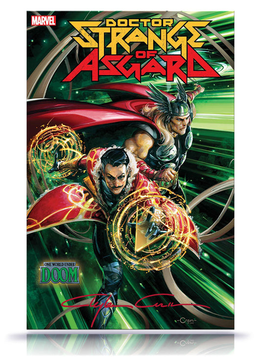 PREORDER: SIGNED W/ COA Dr. Strange of Asgard No. 1