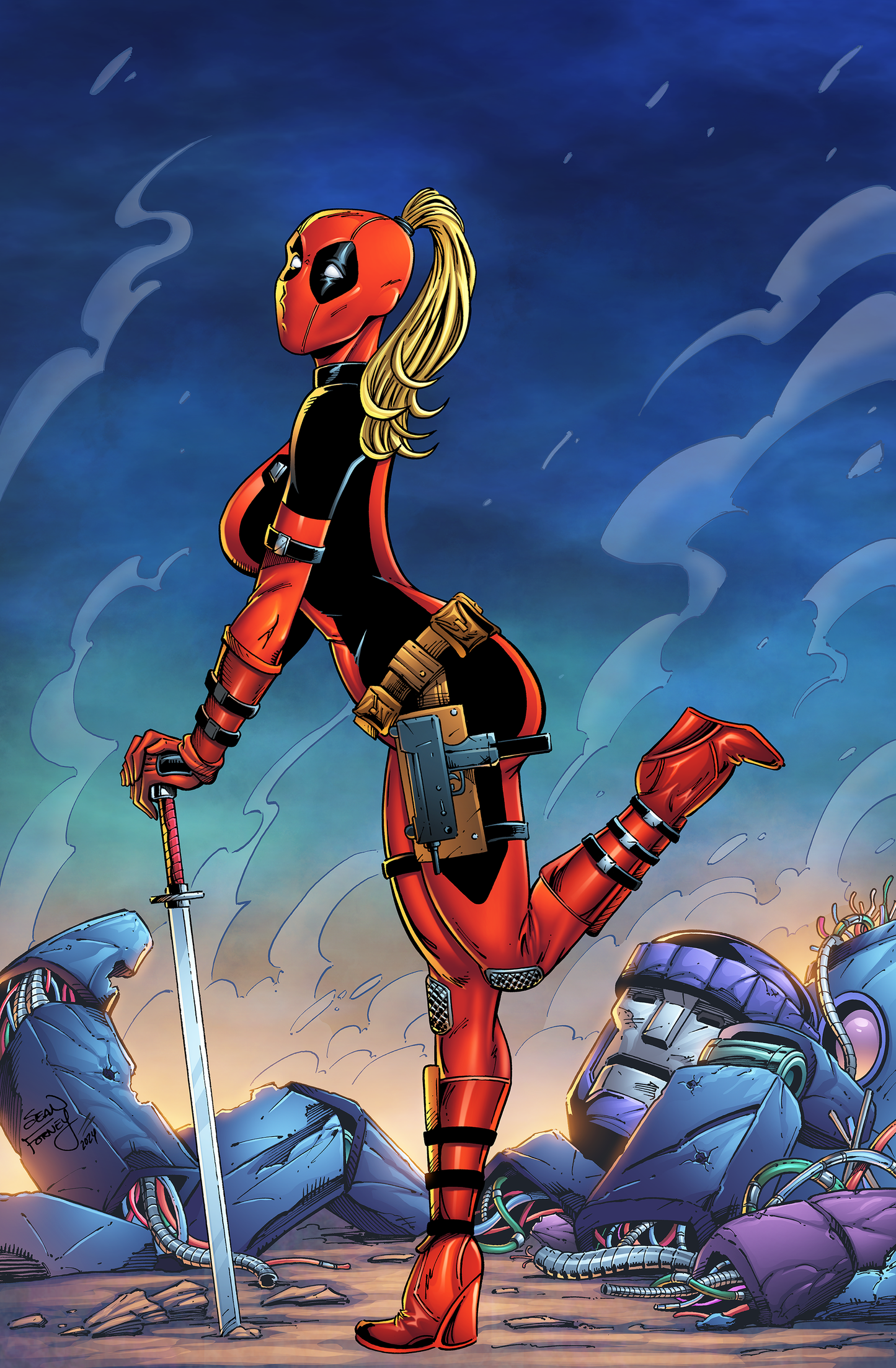 COS & EFFECT #1 - LADY DEADPOOL
