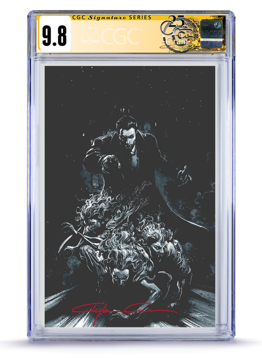 CGC Signature Series Dracula Black & White Special All Art Ltd 450  Classic Signature w/COA