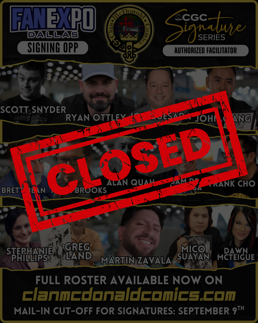 FanExpo Dallas Signing Opportunities