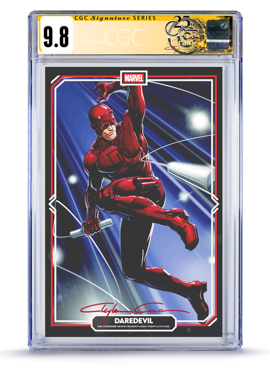 PREORDER:Daredevil Punisher: The Devils Trigger  Classic Signature 9.8 CGC Signature Series