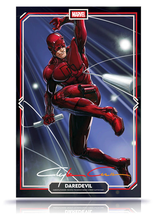 PREORDER: Daredevil Punisher: The Devils Trigger   Infinity Signature w/COA