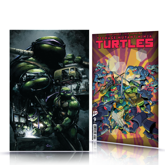 PREORDER: TMNT No. 9  Donatello Virgin Cover +1:25 Suriano