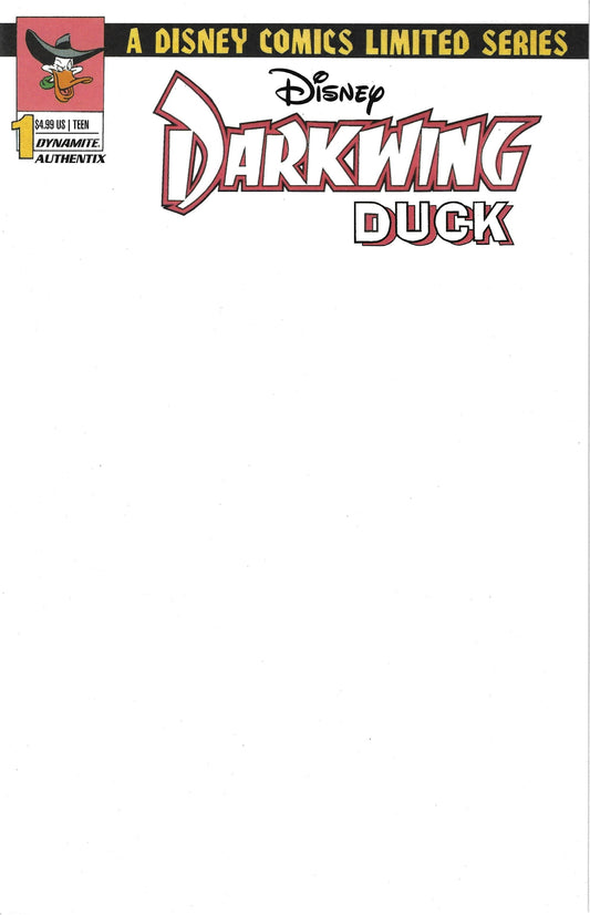 DARKWING DUCK #1 FACSIMILE BLANK AUTHENTIX