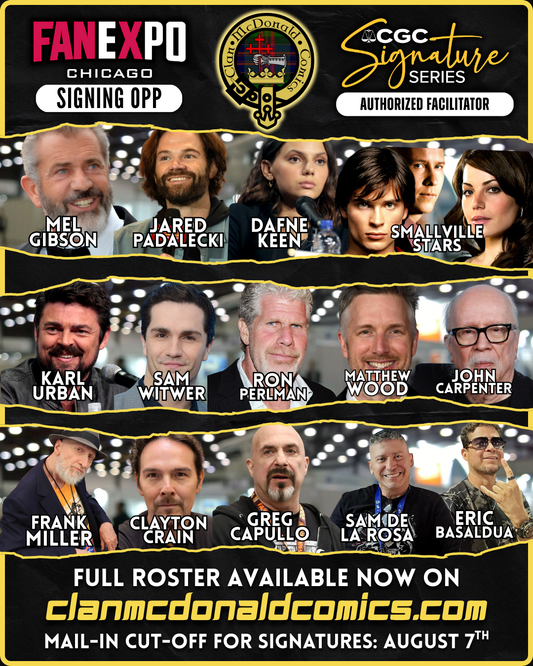 FanExpo Chicago Signing Opportunities