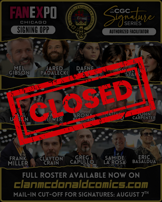 FanExpo Chicago Signing Opportunities