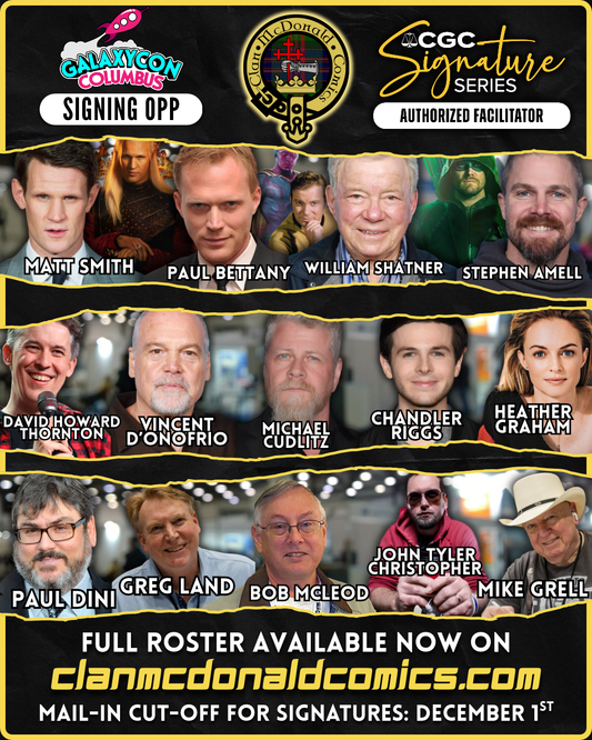 GalaxyCon - Columbus Signing Opportunities