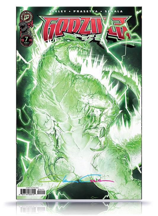 PREORDER:  Trade Dress Godzilla No. 7 Infinity (Three Color) Signature w/COA