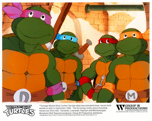TMNT Signed Group Photo A