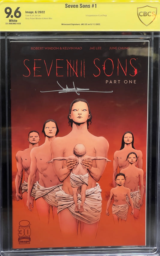 Seven Sons #1 CBCS 9.6 Yellow Label Jae Lee