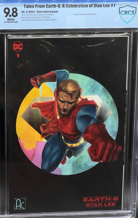 Tales From Earth-6: A Celebration of Stan Lee #1 Ariel Colon Variant CBCS 9.8 Blue Label