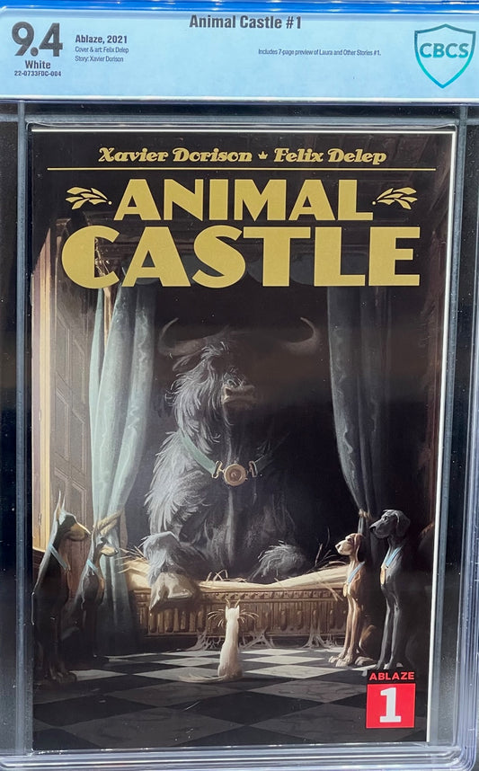 Animal Castle #1 CBCS 9.4 Blue Label