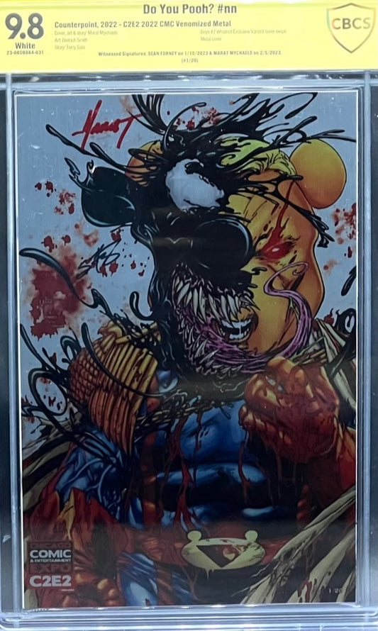 Do You Pooh? #nn C2E2 2022 CMC Venomized Metal CBCS 9.8 Yellow Label Marat & Forney