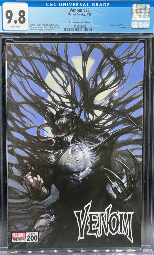 Venom #35 Scorpion Comics Edition CGC Universal Grade 9.8 Blue Label