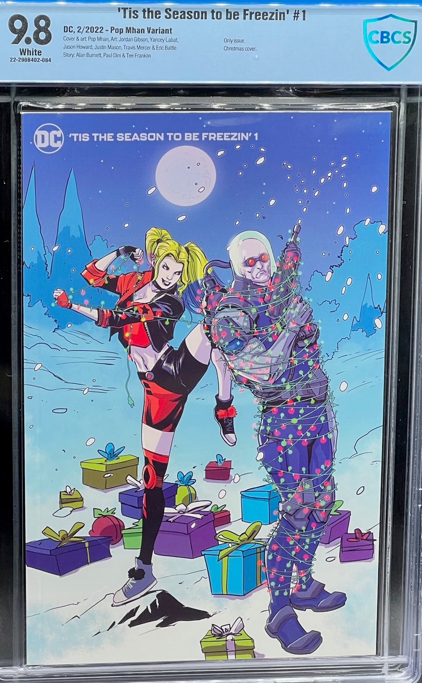 'Tis the Season to be Freezin' #1 Pop Mhan Variant CBCS 9.8 Blue Label