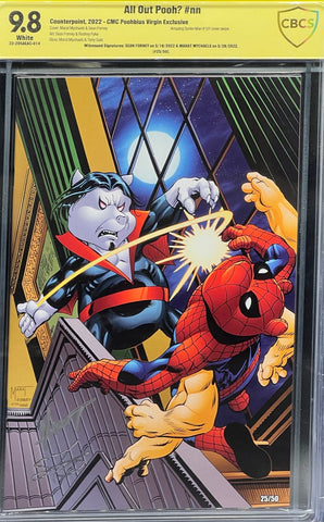 All Out Pooh? #nn CMC Poohbius Virgin Exclusive CBCS 9.8 Yellow Label Forney & Mychaels