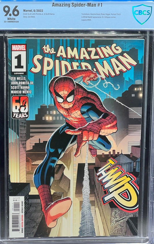 Amazing Spider-Man #1 CBCS 9.6 Blue Label