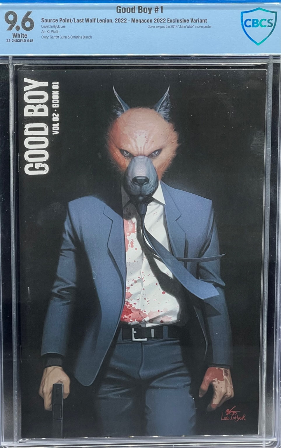 Good Boy #1 Megacon 2022 Exclusive Variant CBCS 9.6 Blue Label