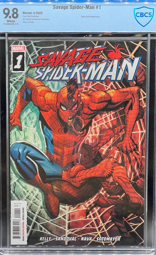 Savage Spider-Man #1 CBCS 9.8 Blue Label