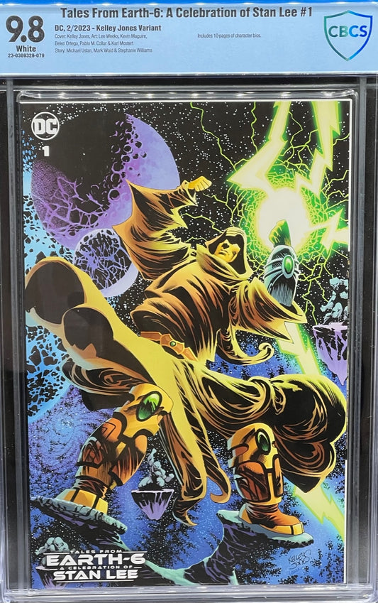 Tales From Earth-6: A Celebration of Stan Lee #1 Kelley Jones Variant CBCS 9.8 Blue Label